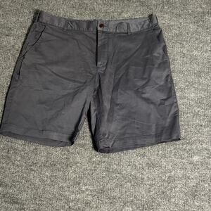 Faherty Shorts Mens Size 36 Navy Stretch Chino Summer Casual‎